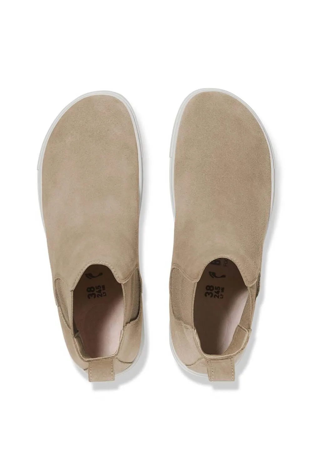 Birkenstock Bend Chelsea Suede Leather Booties for Women in Taupe | 1028483 sold by Glik’s product image thumbnail 5