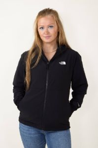 The North Face Shelbe Raschel Hoodie Jacket for Women in Black | NF0A84JJ-JK3 sold by Glik’s