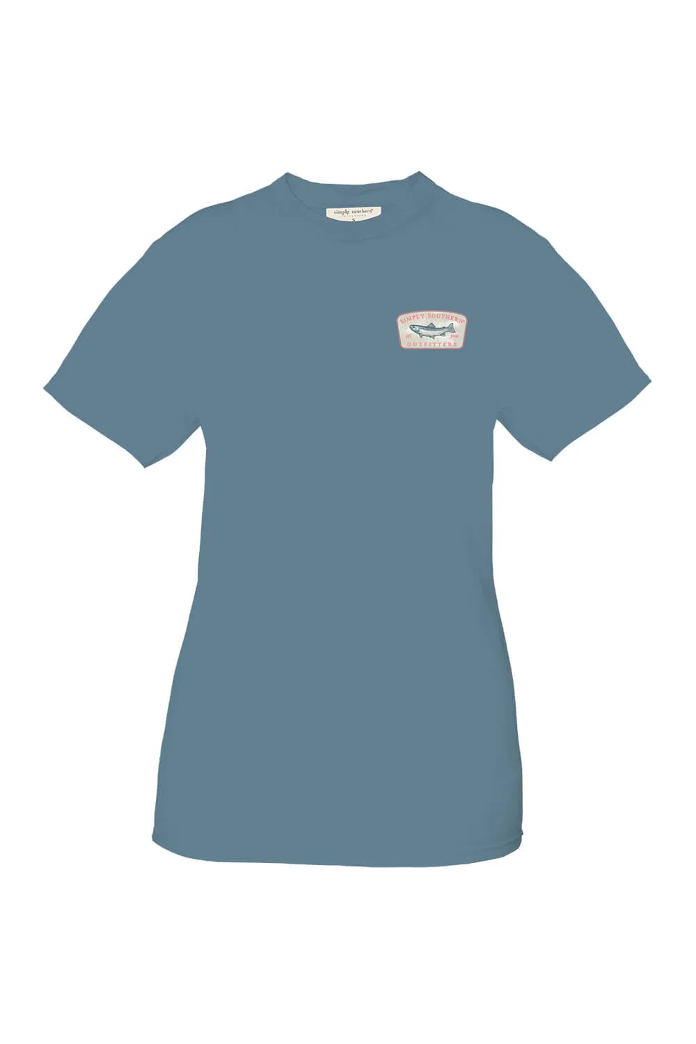 Simply Southern Fish Logo T-Shirt for Men in Blue | MN-SS-FISHLOGO-COMET-S sold by Glik’s product image thumbnail 2