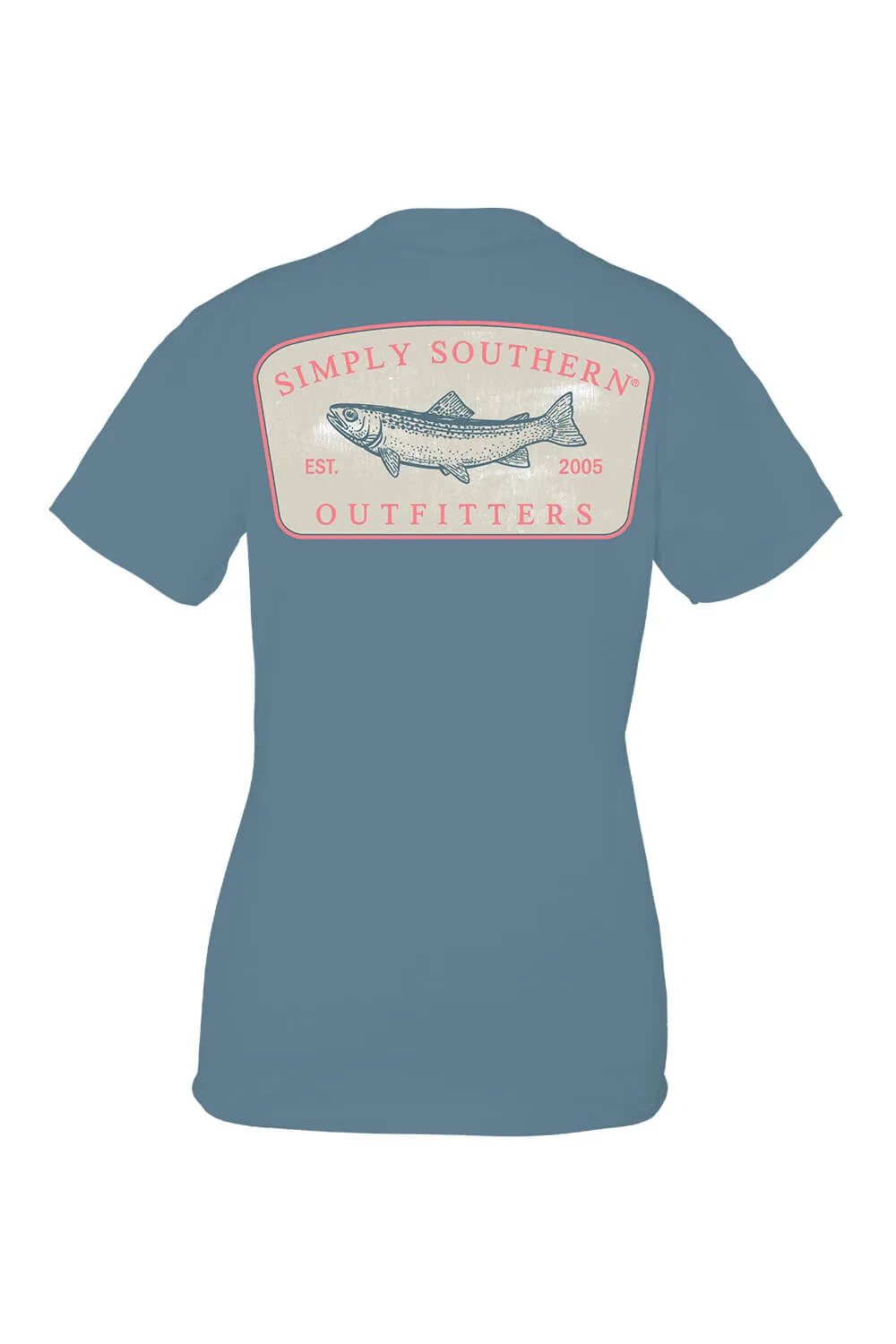 Simply Southern Fish Logo T-Shirt for Men in Blue | MN-SS-FISHLOGO-COMET-S sold by Glik’s product image thumbnail 3