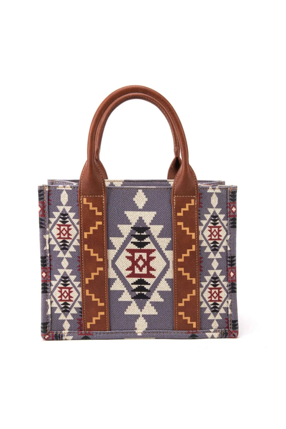 Wrangler Crossbody Tote Bag for Women in Grey/Lavender | WG2203-8120SLV sold by Glik’s product image thumbnail 4