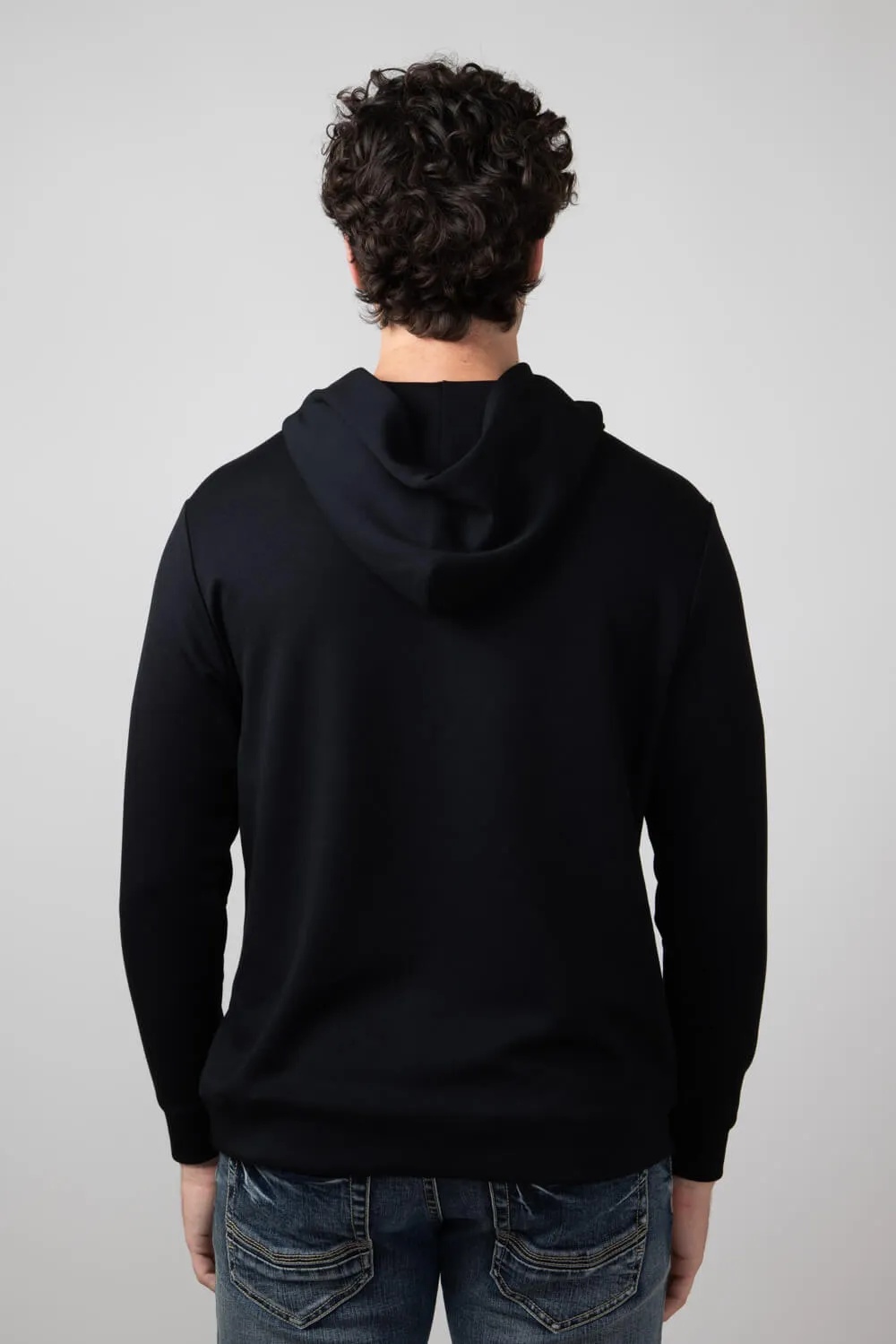 1897 Active Ultimate Hoodie for Men in Black | MJ992-BLACK sold by Glik’s product image thumbnail 2
