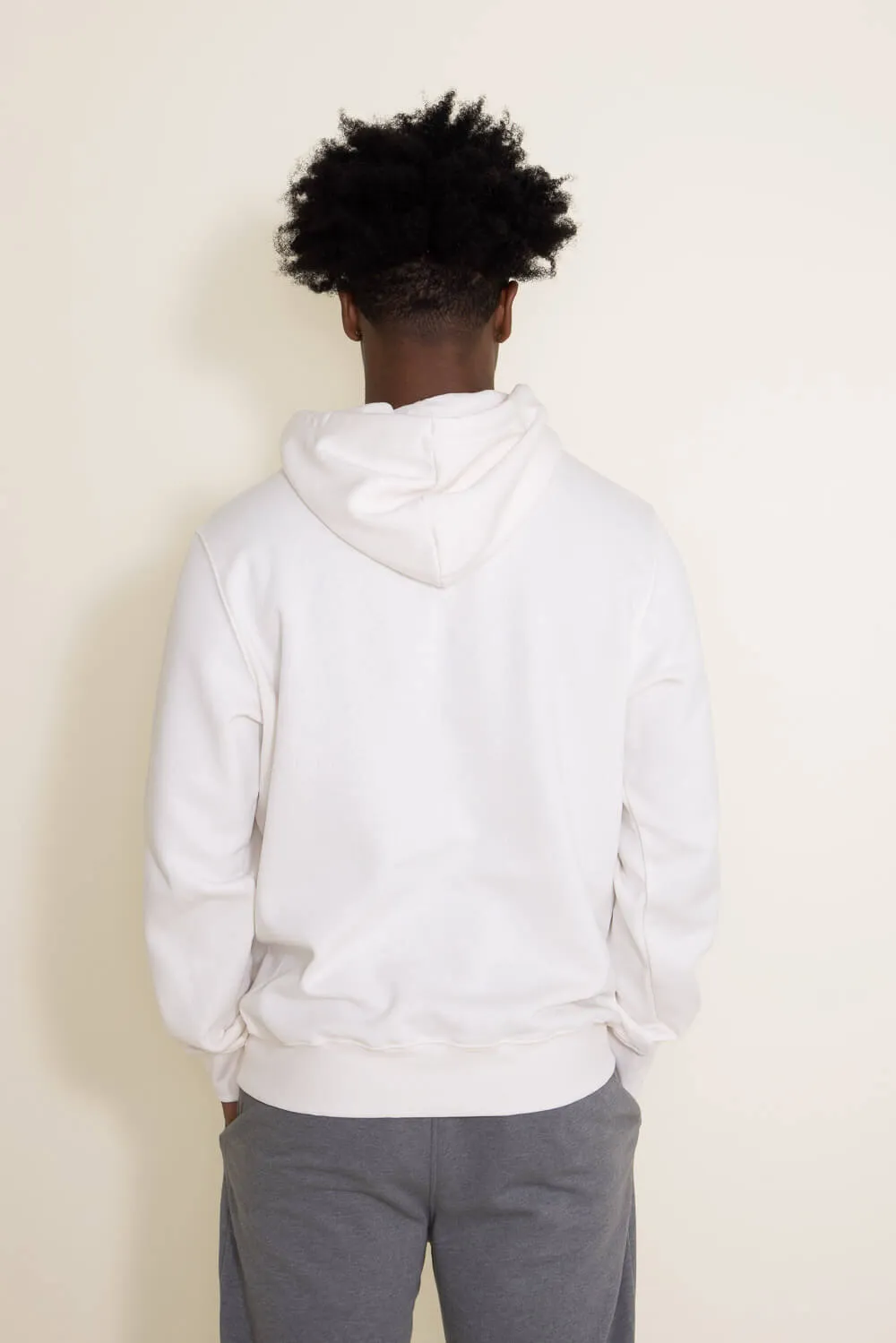 The North Face Jumbo Half Dome Pullover Hoodie for Men in White | NF0A811M-OUB sold by Glik’s product image thumbnail 2