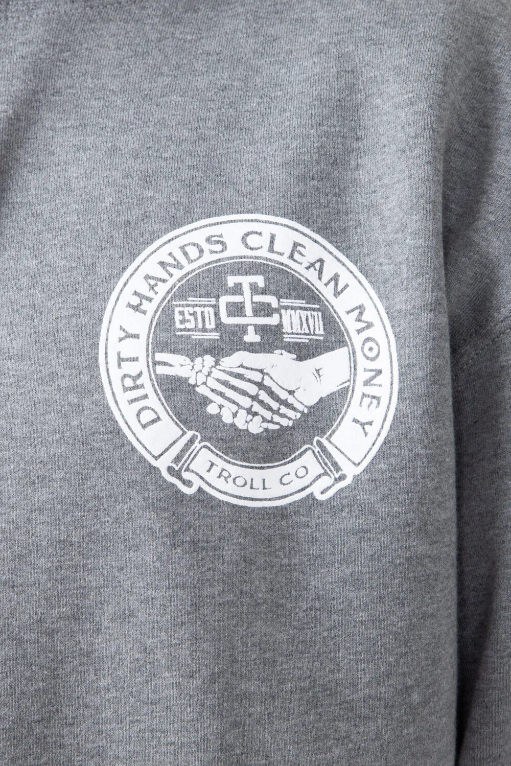 Troll Co. Haggler Hoodie for Men in Gun Metal Grey | TC1637-GUNMETAL sold by Glik’s product image thumbnail 5