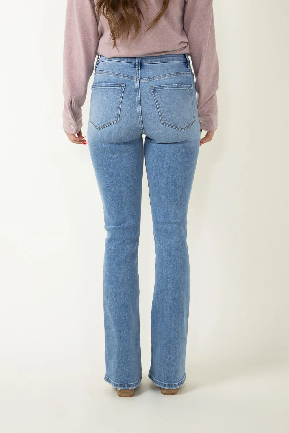 Mica High Rise Boot Cut Jeans for Women | MDP-B167M sold by Glik’s product image thumbnail 2