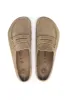 Birkenstock Naples Suede Leather Clogs for Men in Mink | 1025003 sold by Glik’s