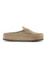 Birkenstock Naples Suede Leather Clogs for Men in Mink | 1025003 sold by Glik’s