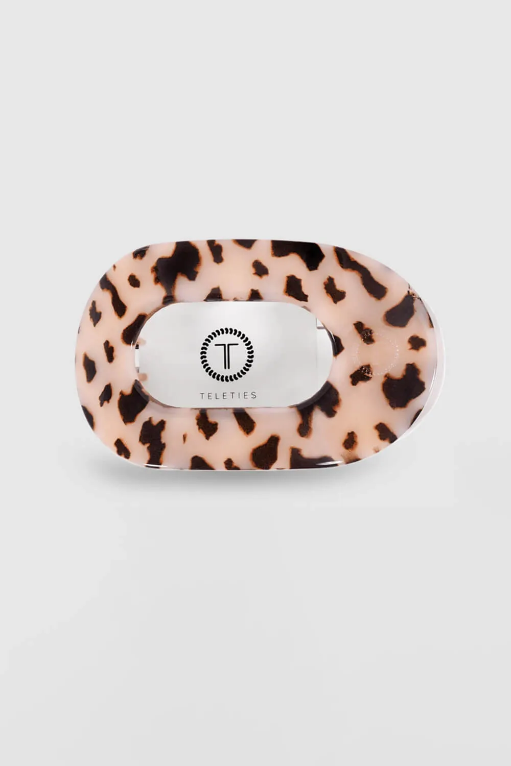 Teleties Medium Flat Round Hair Clip in Blonde Tortoise | TT-FCM01-023 sold by Glik’s product image thumbnail 2