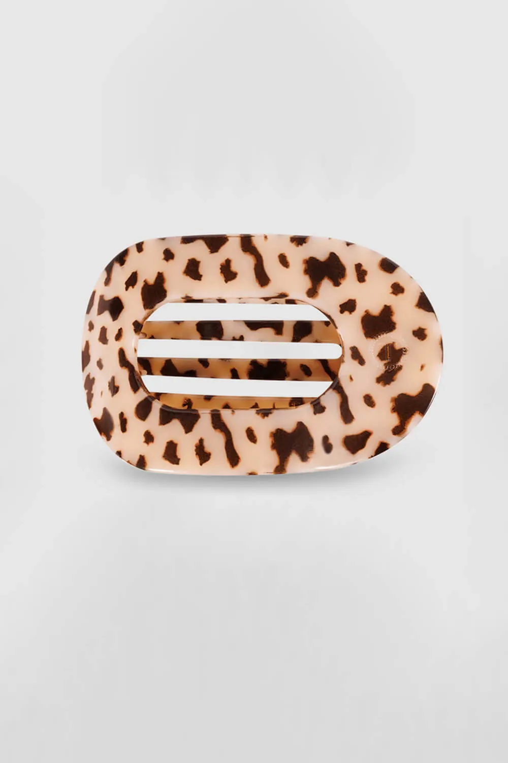 Teleties Medium Flat Round Hair Clip in Blonde Tortoise | TT-FCM01-023 sold by Glik’s product image thumbnail 3