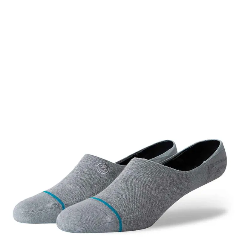 Stance Gamut 2 No Show Socks for Men in Grey Heather | M145A19GAM-GRH sold by Glik’s