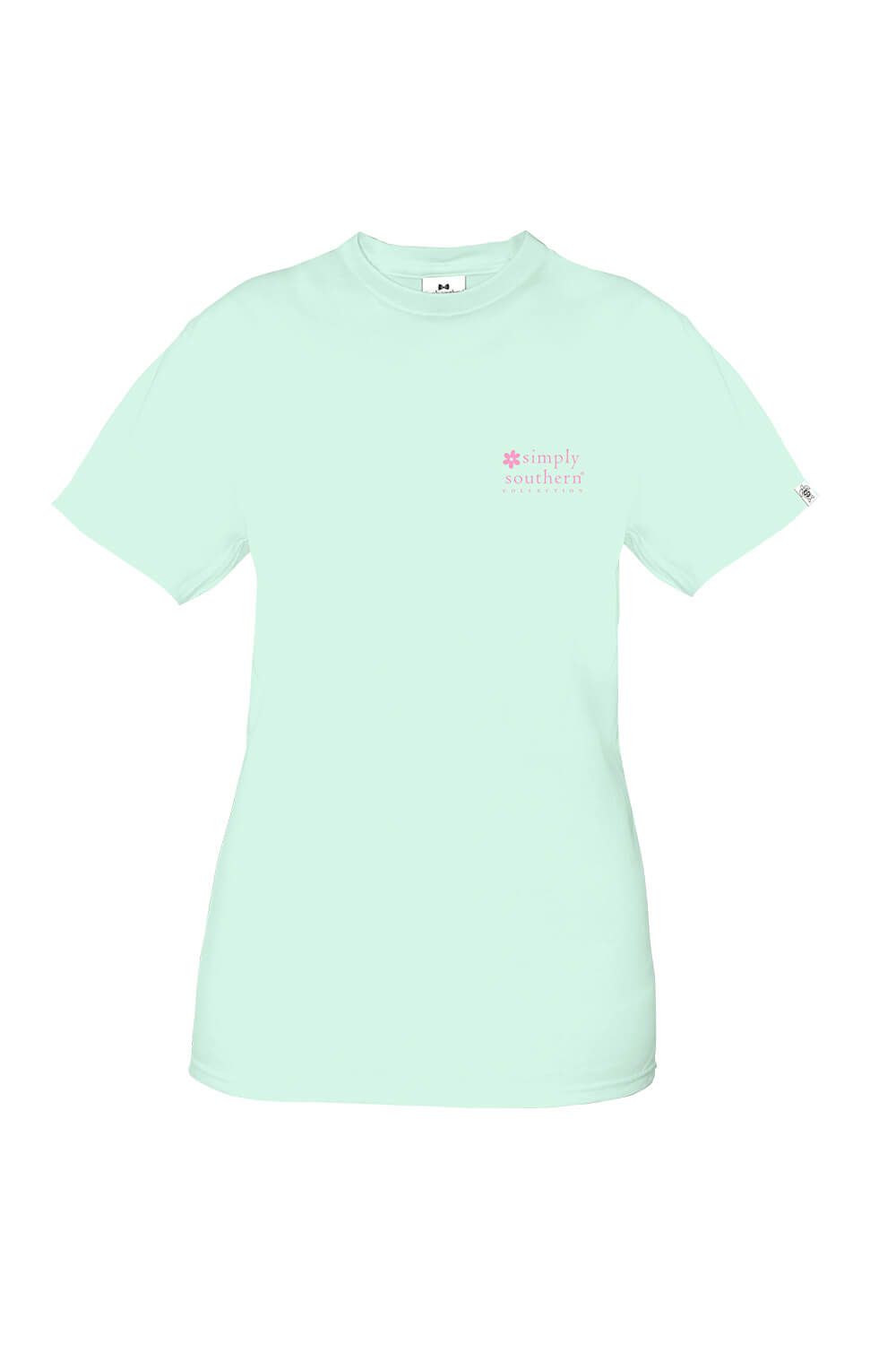 Simply Southern Pickleball Vibes T-Shirt for Women in Breeze Blue | SS-PICKLEBALL-BREEZE sold by Glik’s product image thumbnail 2