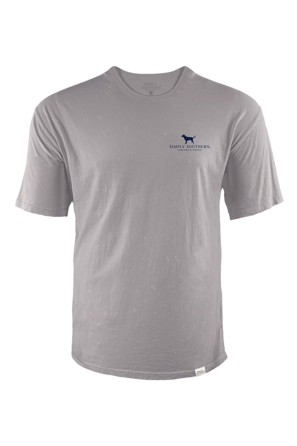 Simply Southern Golden Cooler T-Shirt for Men in Grey | SC-MN-SS-GOLDEN-EMBER sold by Glik’s product image thumbnail 2