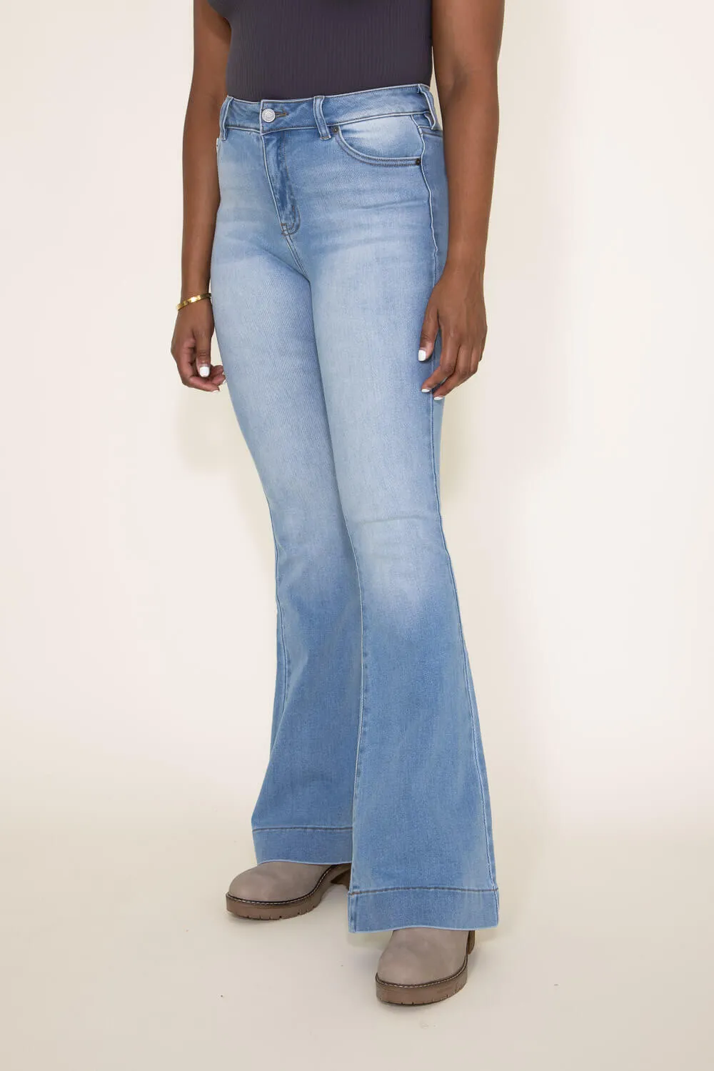 KanCan High Rise Flare Jeans for Women | KC7124L sold by Glik’s product image thumbnail 3