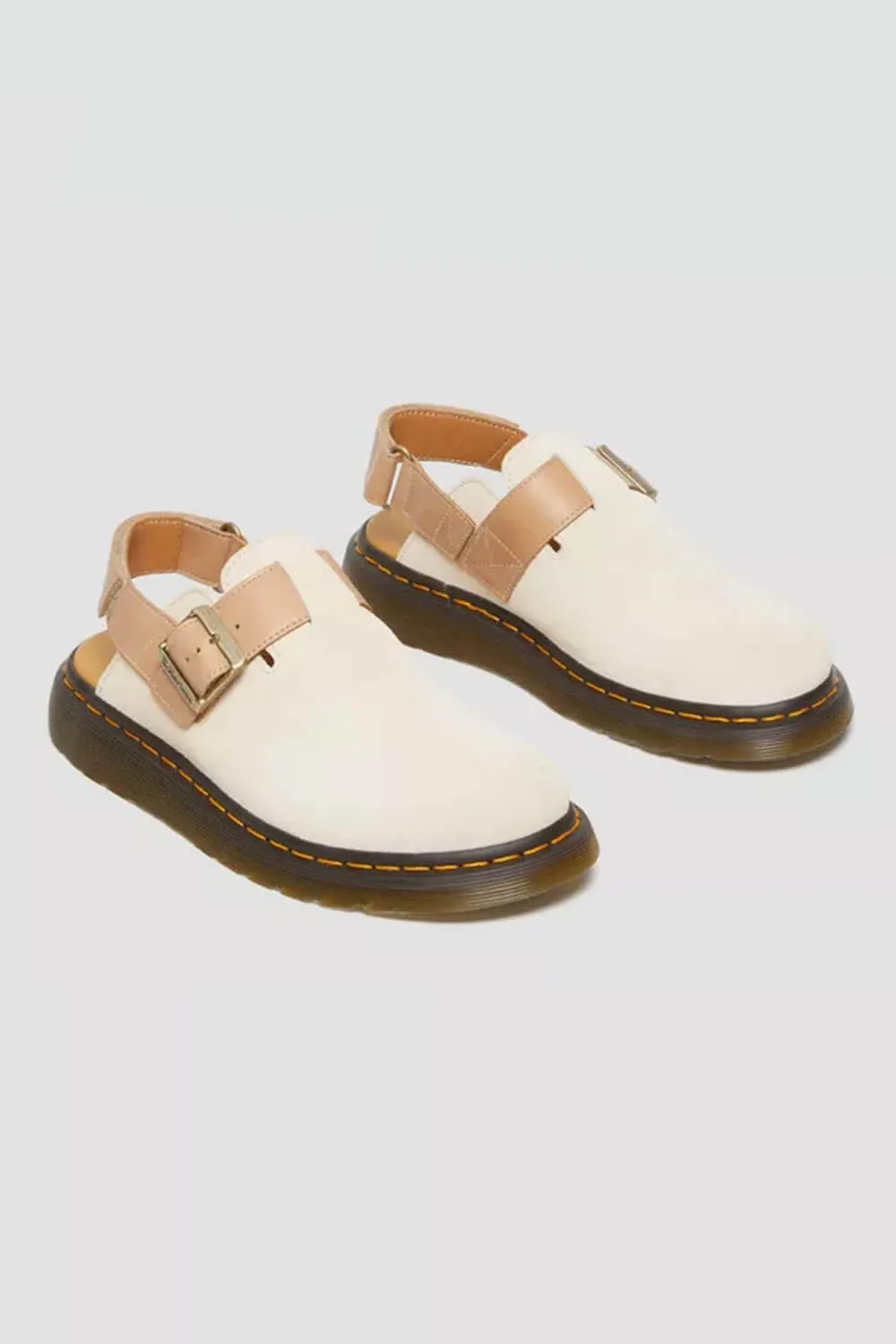 Dr. Martens Jorge II Suede/Leather Slingback Mules for Women