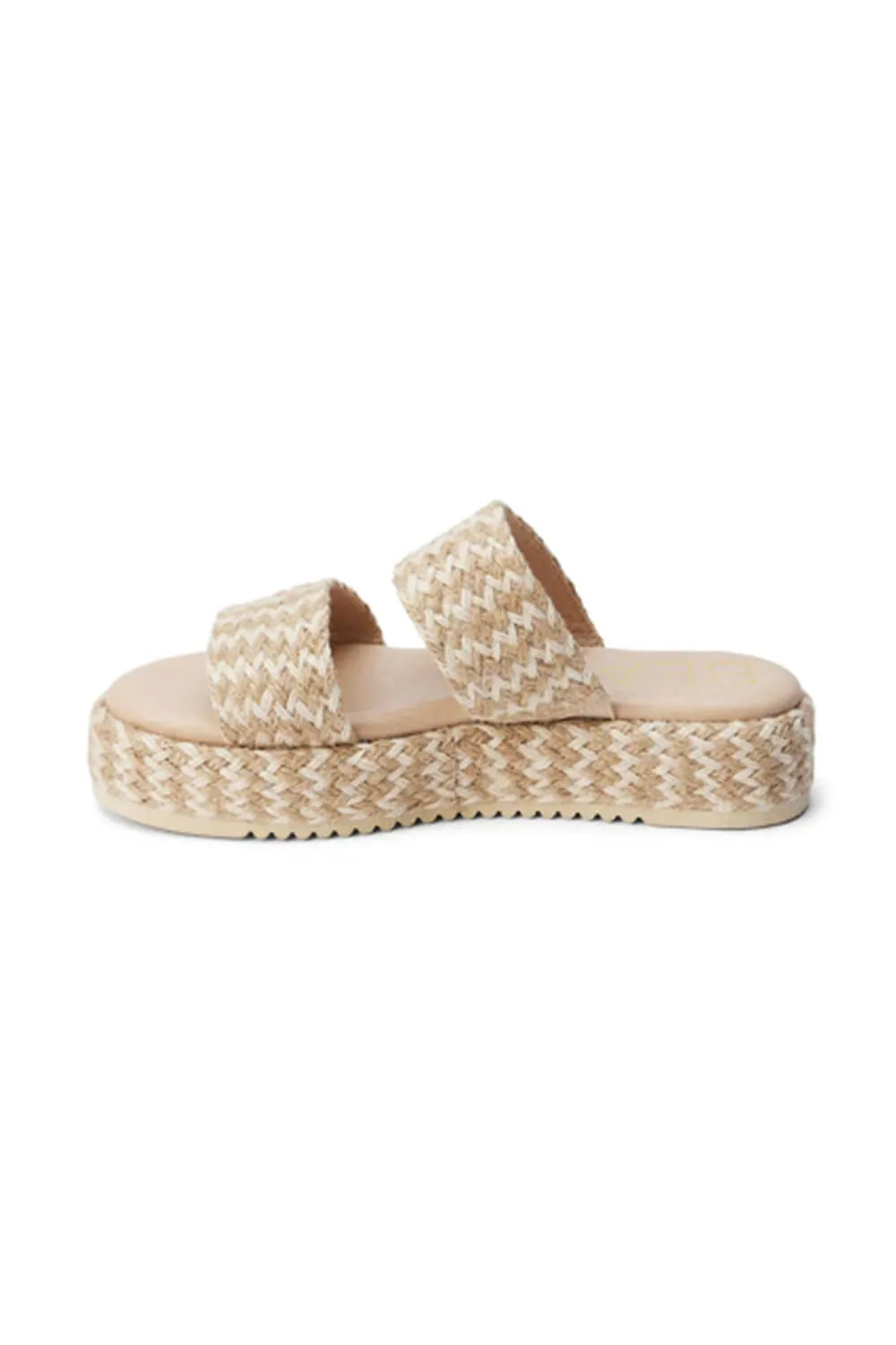 Beach by Matisse Borderline Jute Platform Sandals for Women in Natural | B-BORDERLINE-NAT MULTI sold by Glik’s product image thumbnail 2