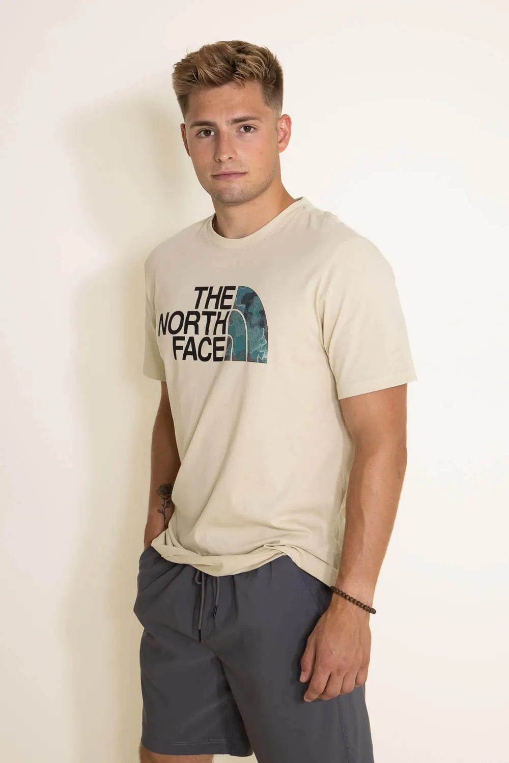 The North Face Half Dome T-Shirt for Men in Tan | NF0A812M-OUG sold by Glik’s product image thumbnail 3