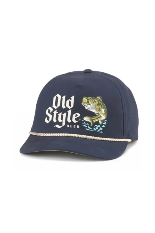 American Needle Old Style Fish Duck Canvas Cappy Hat for Men in Blue | 23005A-OLDS sold by Glik’s