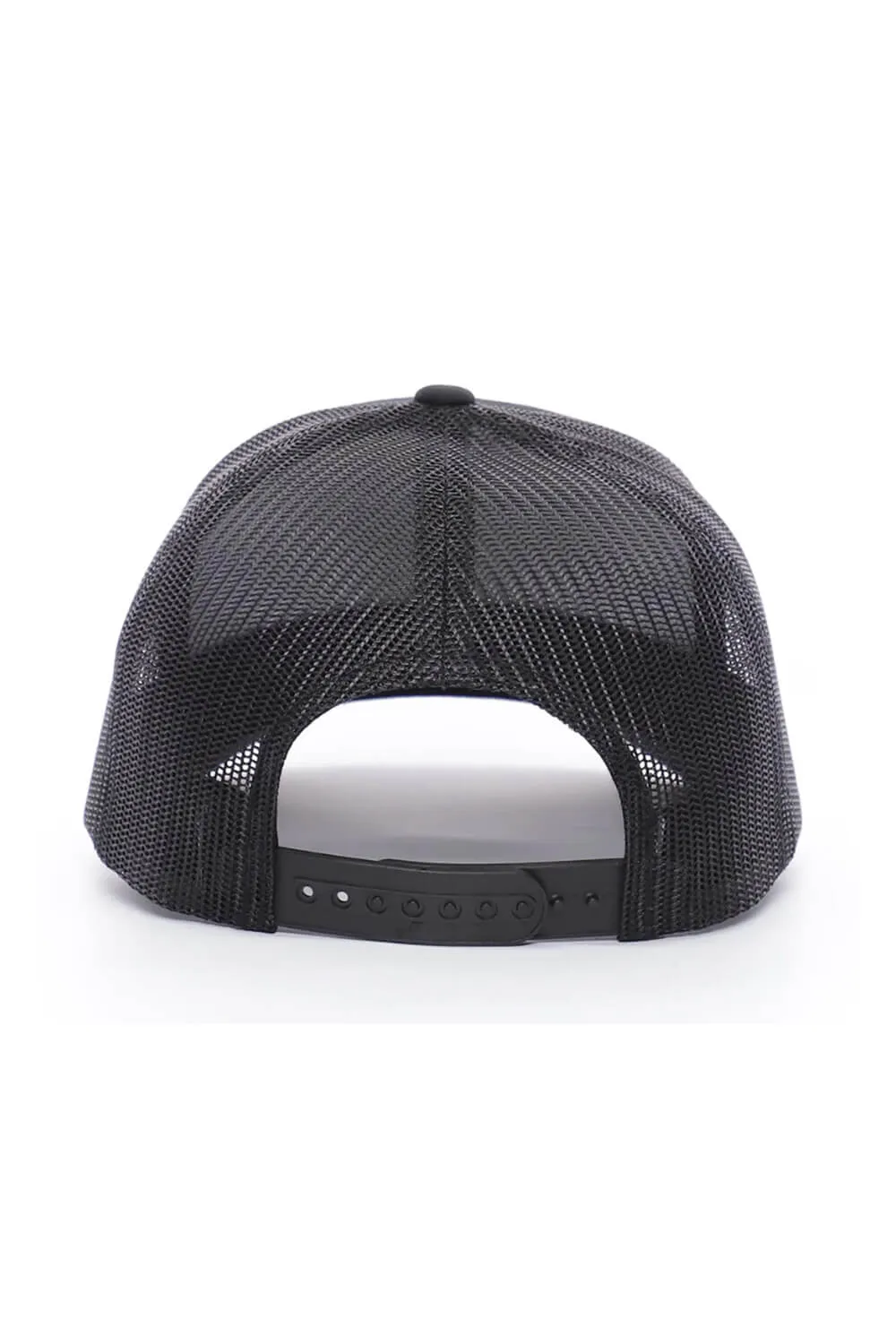 Troll Co. DCHM Curved Brim Trucker Hat for Men in Black | TC0086-BLACK sold by Glik’s product image thumbnail 3