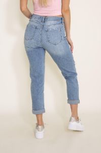 Eunina Rocky High Rise Boyfriend Jeans for Women | E88038BPM sold by Glik’s