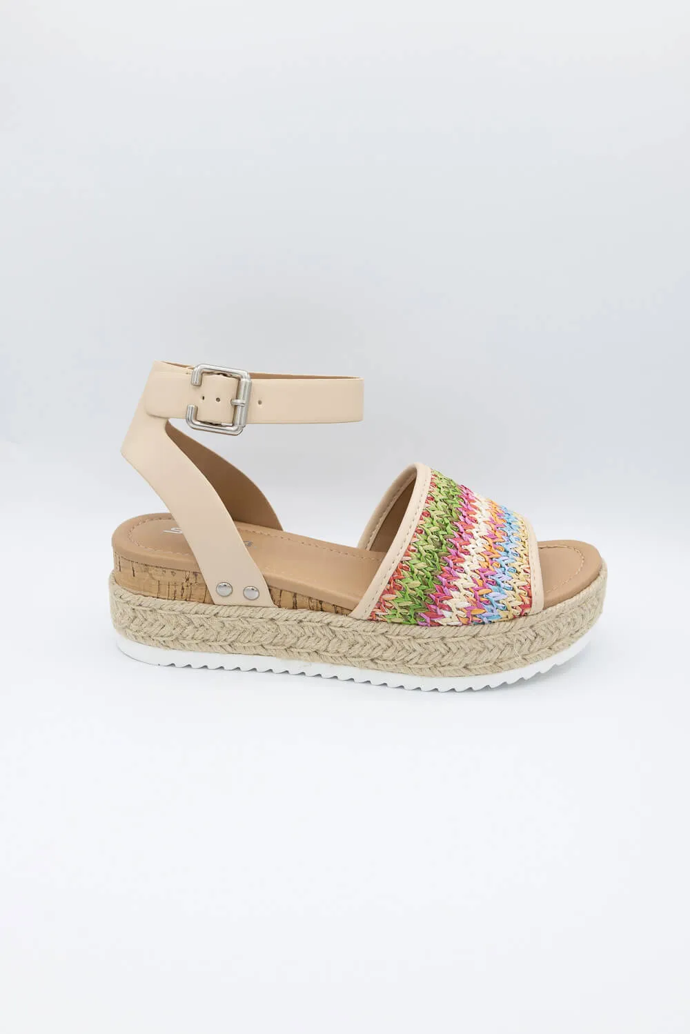 Soda Mae Platform Sandals for Women in Multi | MAE-S NAT sold by Glik’s product image thumbnail 2