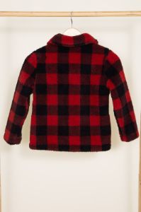 Youth Sherpa Jacket for Girls in Red/Black | 5022ARD sold by Glik’s