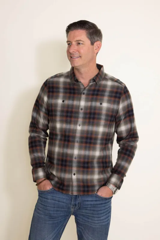 Kuhl Law Flannel Shirt for Men in Multi Green | 7373-RRFA sold by Glik’s