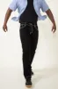 True Luck Wolf Bootcut Jeans for Men in Black | TL22031410-BLACK sold by Glik’s