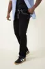 True Luck Wolf Bootcut Jeans for Men in Black | TL22031410-BLACK sold by Glik’s