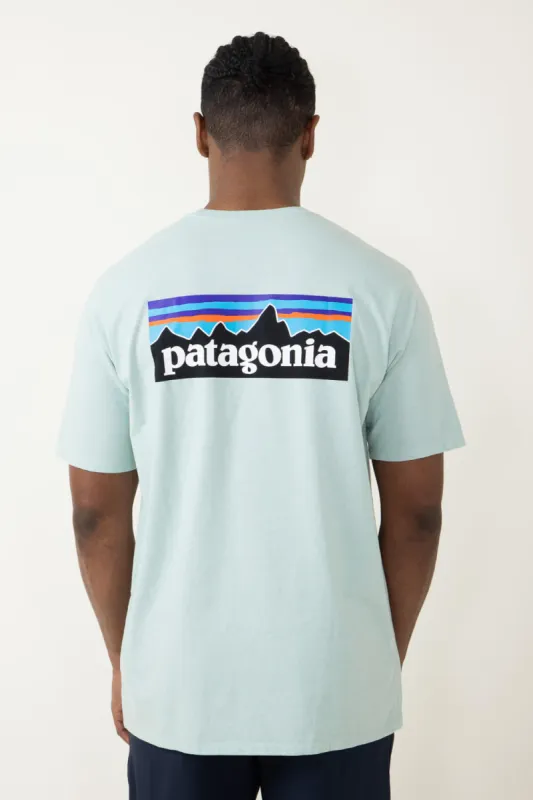 Patagonia Men’s P-6 Responsibili-Tee T-Shirt in Green | 38504-WPYG sold by Glik’s