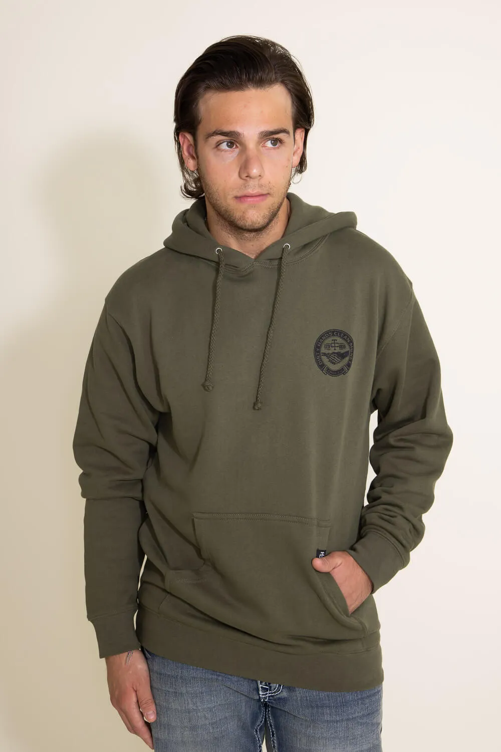 Troll Co. Haggler Hoodie for Men in Green | TC0827-GREEN sold by Glik’s product image thumbnail 2
