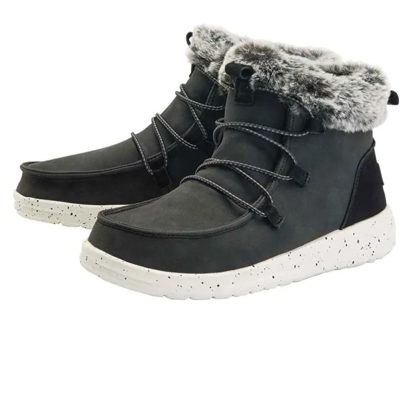 HEYDUDE Women’s Eloise Booties in Black | 121894900 sold by Glik’s