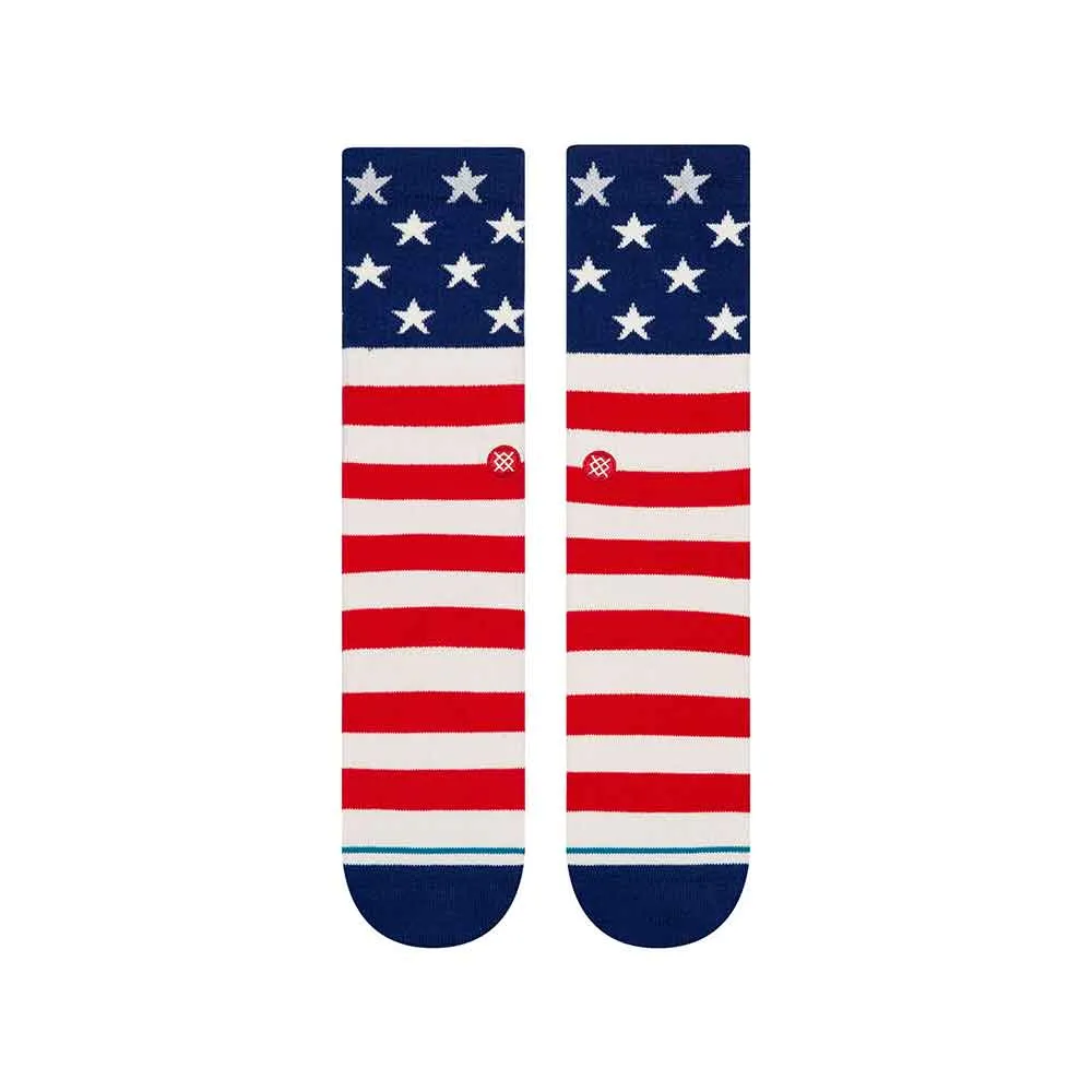 Stance The Fourth ST Crew Socks in Red | A556A20FOS-RED sold by Glik’s product image thumbnail 2