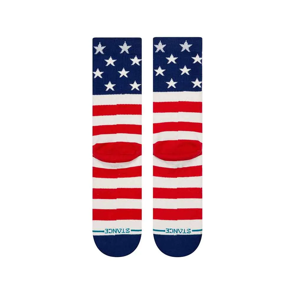 Stance The Fourth ST Crew Socks in Red | A556A20FOS-RED sold by Glik’s product image thumbnail 3