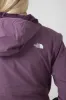 The North Face Shelbe Raschel Hoodie Jacket for Women in Midnight Mauve | NF0A84JJ-1NI sold by Glik’s