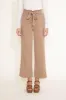 Crepe Tie Waist Pants for Women in Taupe | CRE301-TAUPE sold by Glik’s