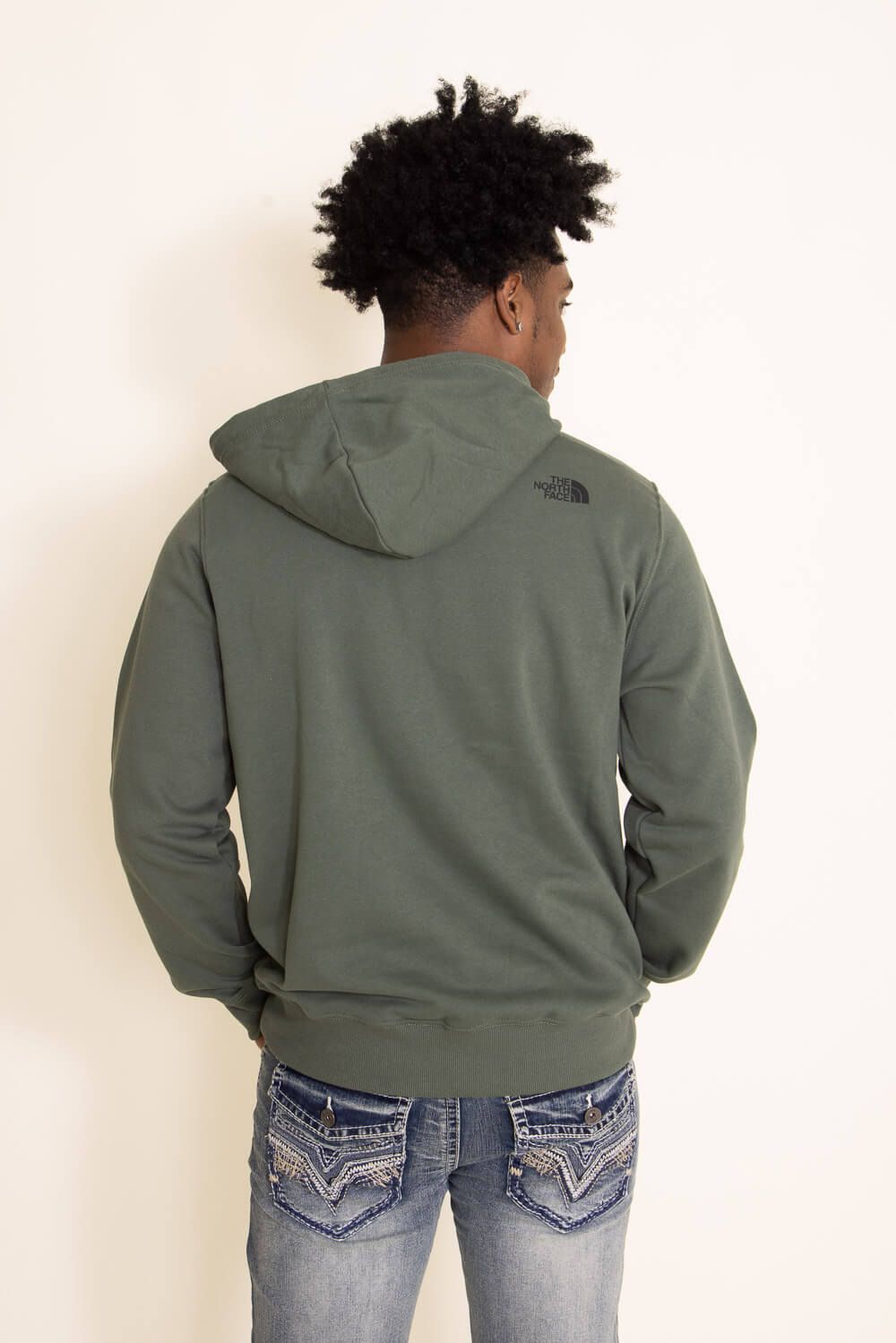 The North Face Bear Hoodie for Men in Green | NF0A7UNM-WTQ THYME sold by Glik’s product image thumbnail 2