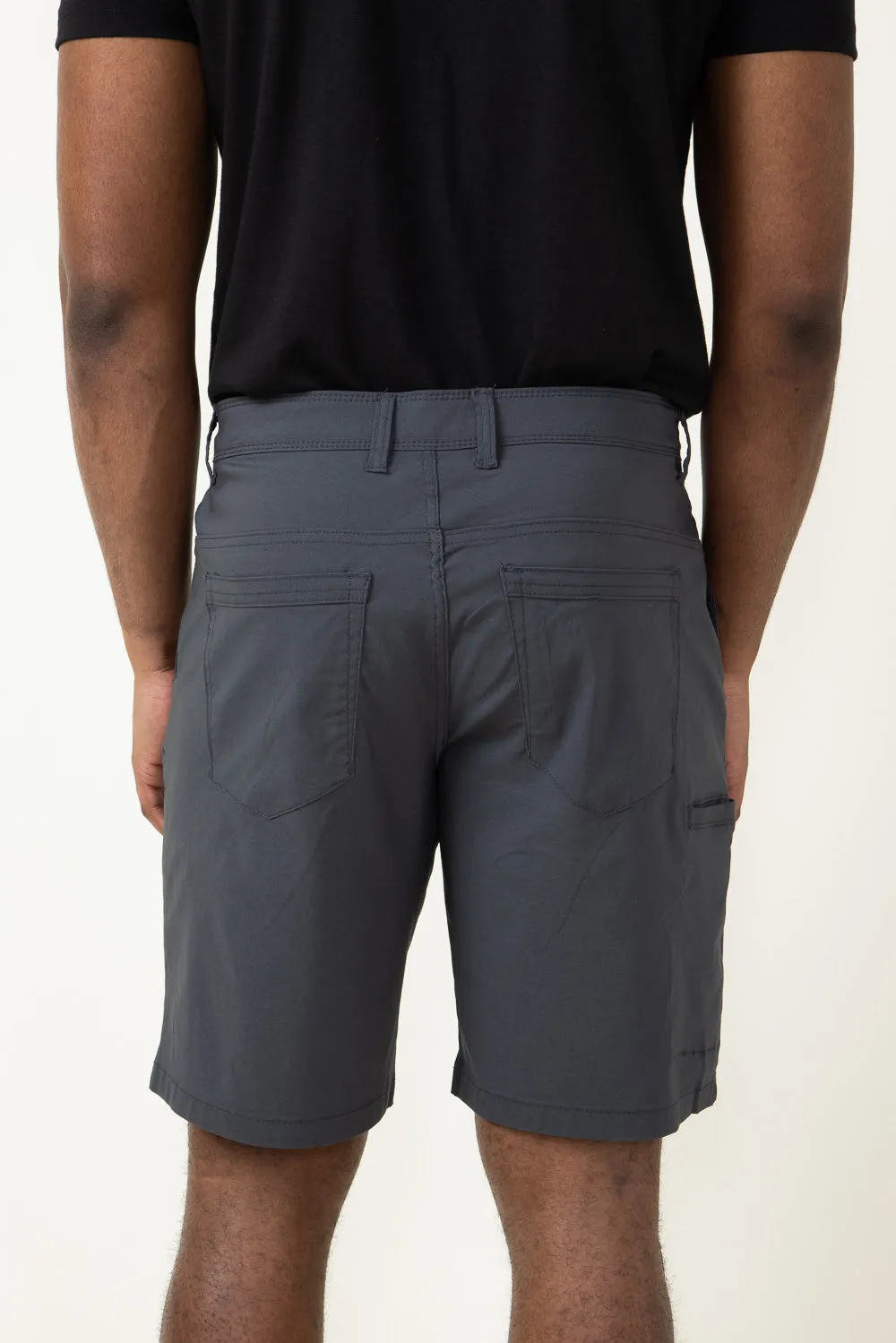 Copper & Oak Utility Flex Shorts for Men in Grey | K2S608EV-066FORGEDIRON sold by Glik’s product image thumbnail 3