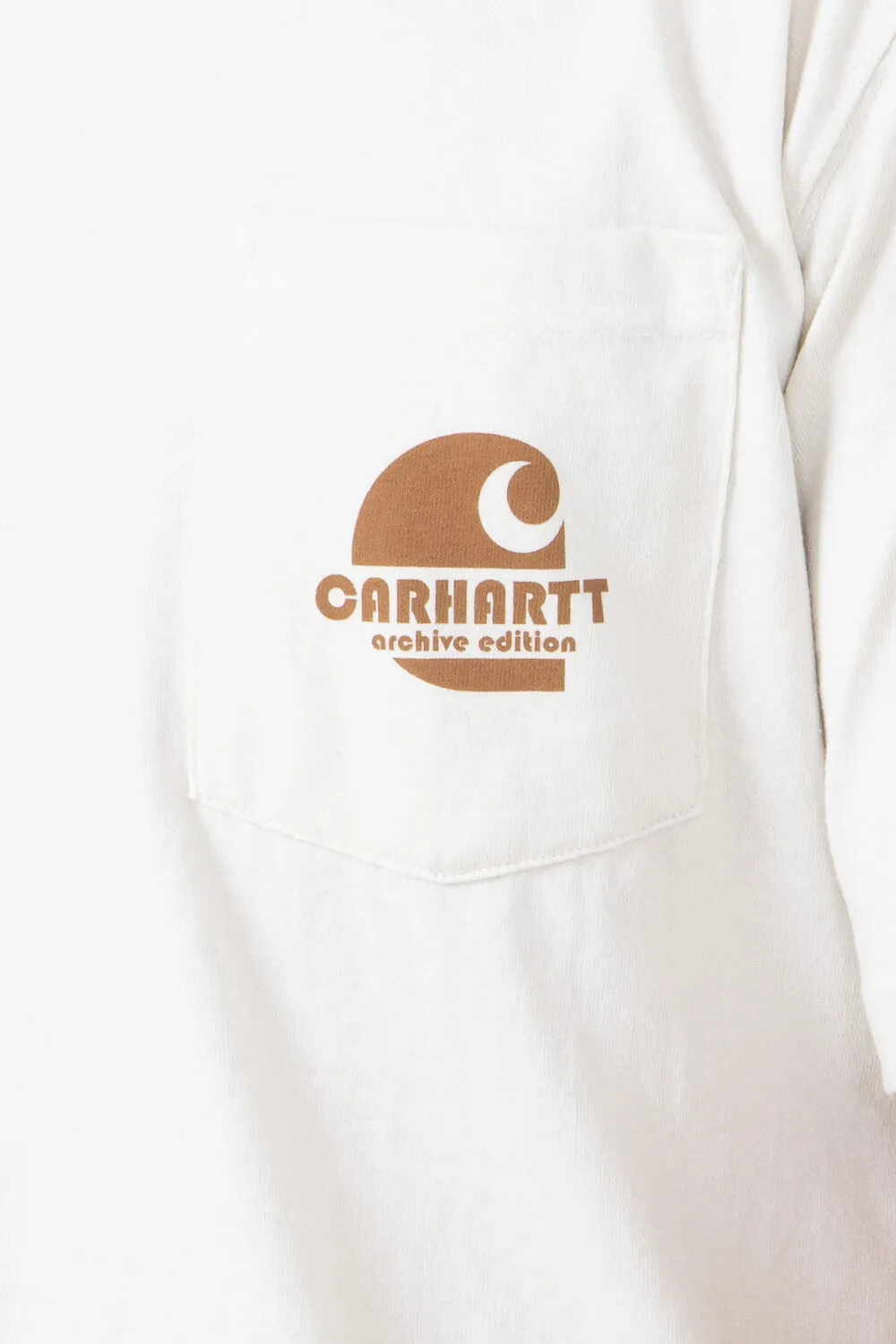 Carhartt Relaxed Fit Heavyweight Pocket Farm T-Shirt for Men in Malt | 106146-W03-MALT sold by Glik’s product image thumbnail 3