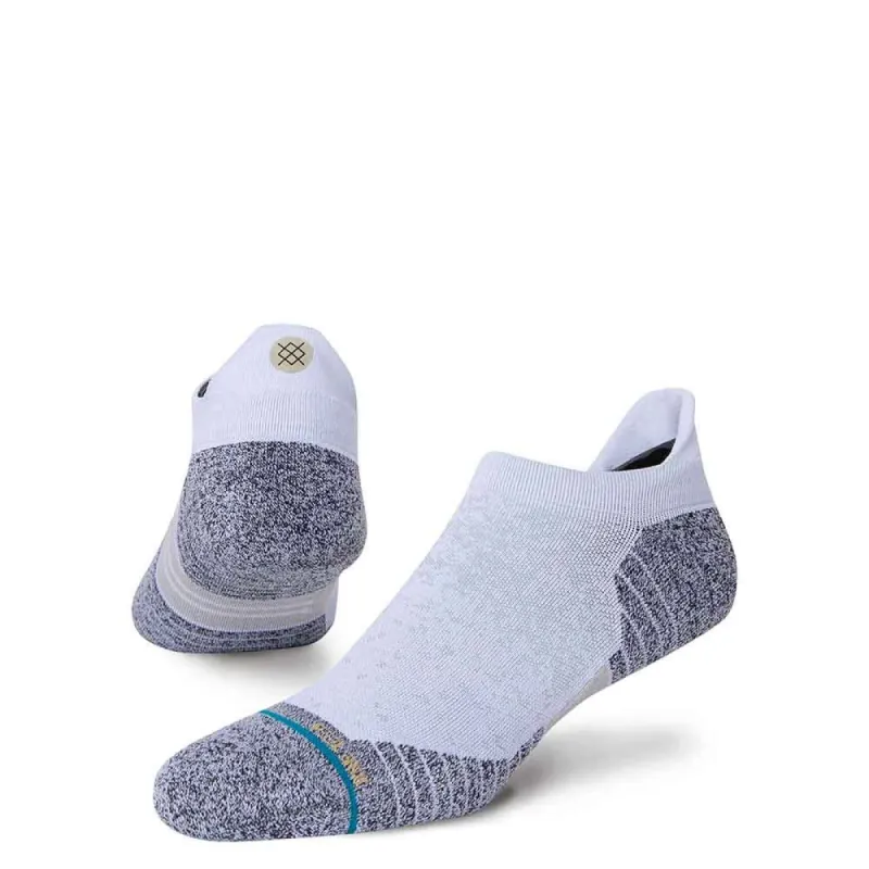 Stance Run Tab Socks for Men in White | A248A20RTS-WHT sold by Glik’s