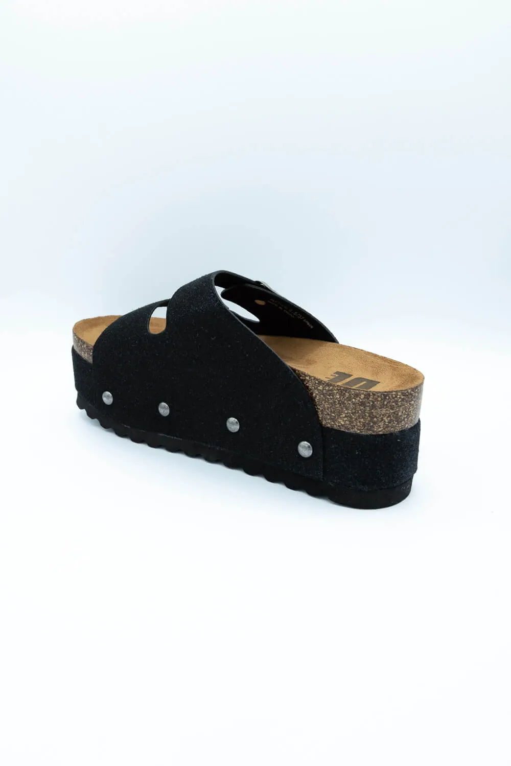 Dirty Laundry Pueblo 2 Band Platform Sandals for Women in Black | PUEBLO-BLACK sold by Glik’s product image thumbnail 4