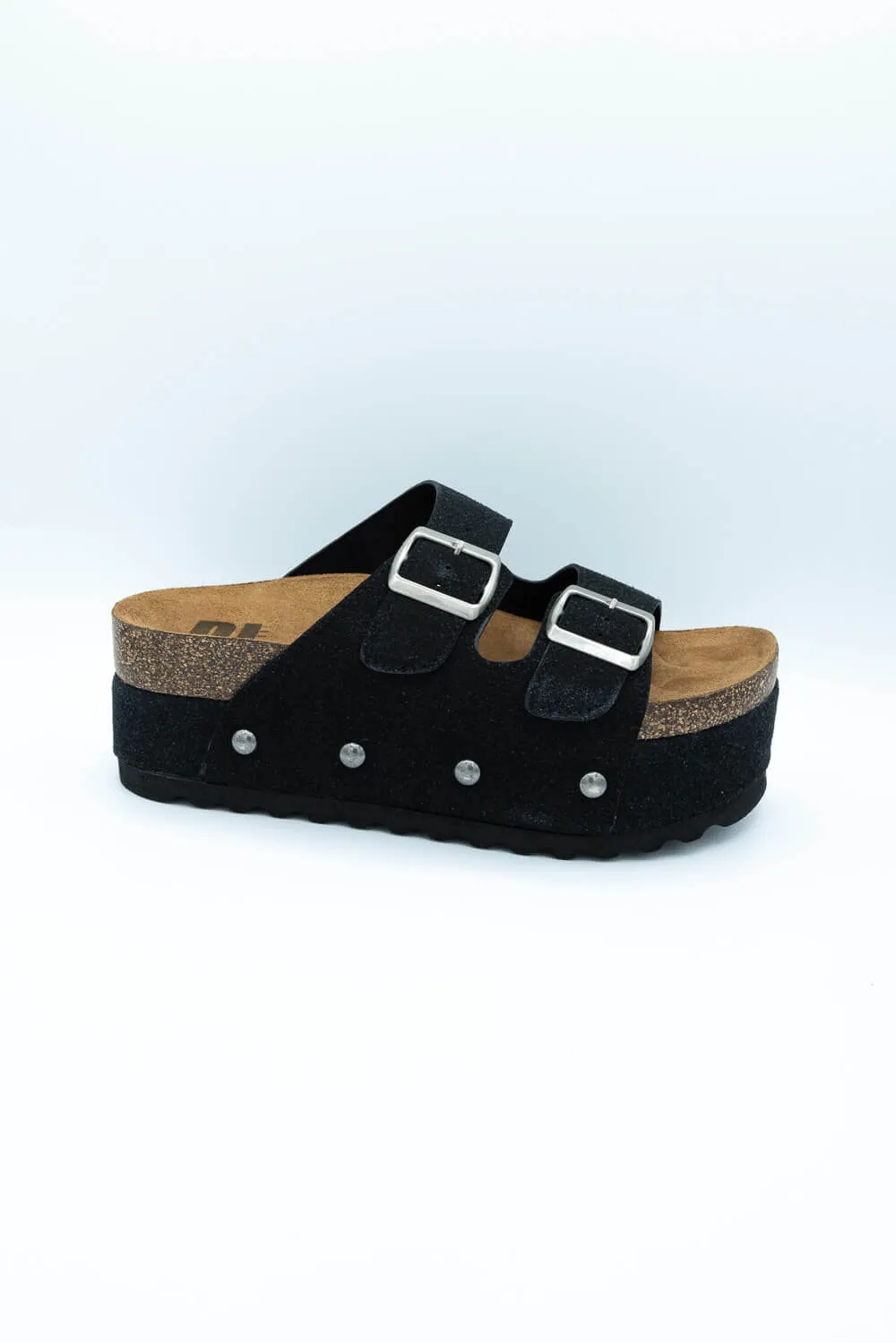 Dirty Laundry Pueblo 2 Band Platform Sandals for Women in Black | PUEBLO-BLACK sold by Glik’s product image thumbnail 2
