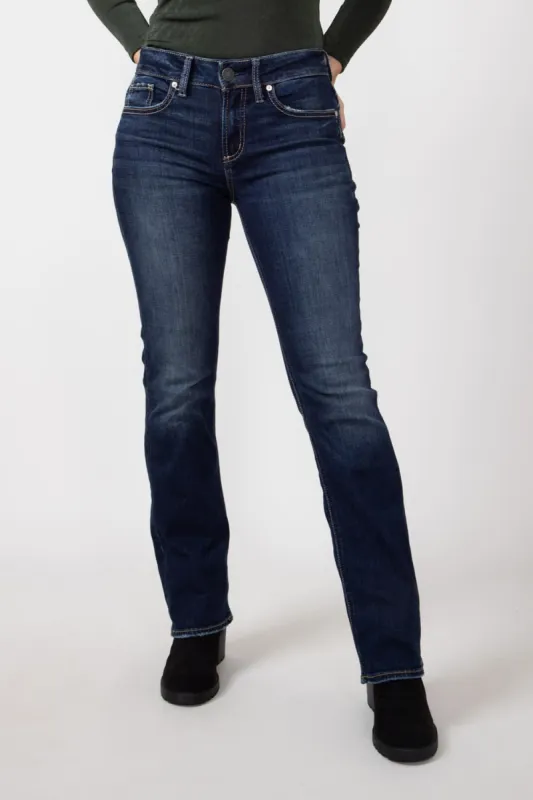 Silver Jeans Mid Rise Suki Slim Bootcut Jeans for Women | L93616CVS421 sold by Glik’s