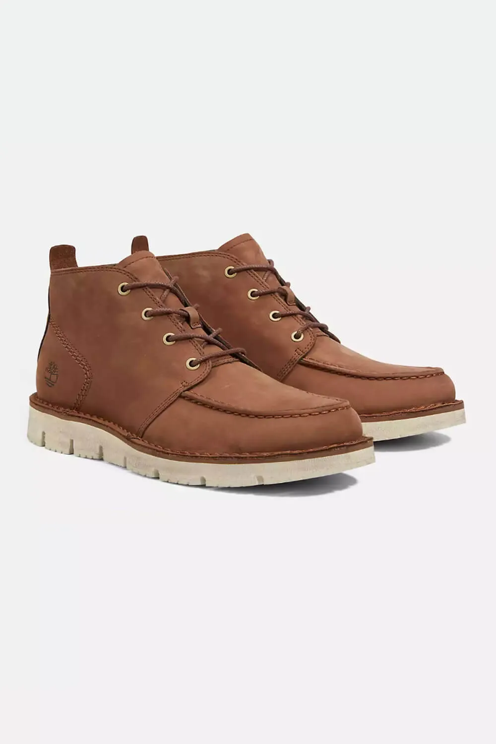 Timberland Westmore Moc-Toe Chukka Boots for Men in Medium Brown Nubuck | TB0A41Z1500 sold by Glik’s