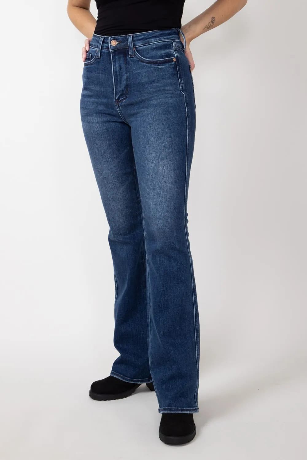 Judy Blue Embroidered Back Pocket 31" Bootcut Jeans for Women | 88786-REG sold by Glik’s product image thumbnail 5