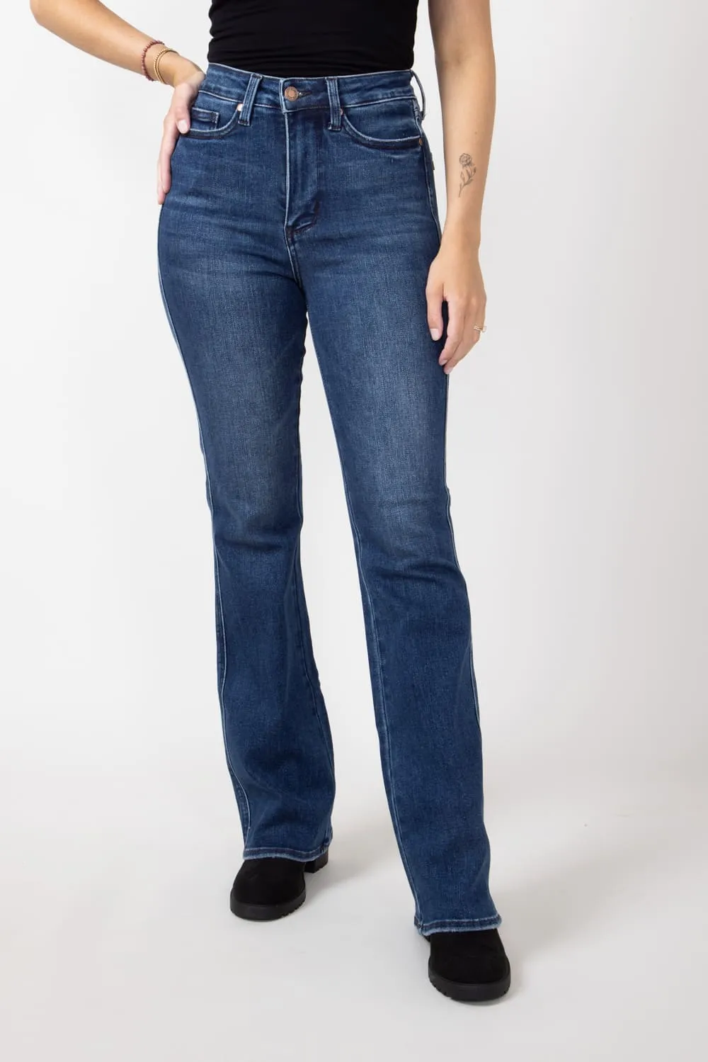 Judy Blue Embroidered Back Pocket 31" Bootcut Jeans for Women | 88786-REG sold by Glik’s product image thumbnail 2