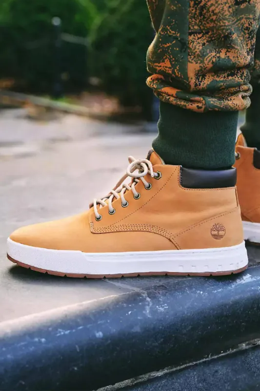 Timberland Maple Grove Leather Chukka Sneaker for Men in Wheat | TB0A5PRV231 sold by Glik’s