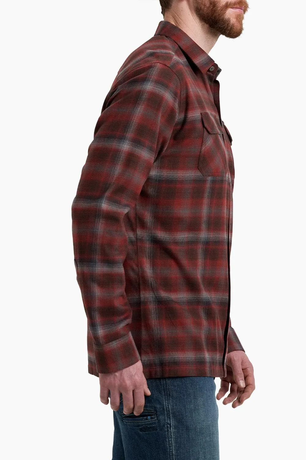 Kuhl Dillingr Flannel Shirt for Men in Picante | 7186-PICANTE sold by Glik’s product image thumbnail 3