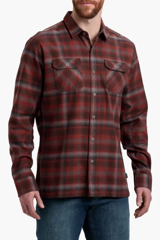Kuhl Dillingr Flannel Shirt for Men in Picante | 7186-PICANTE sold by Glik’s