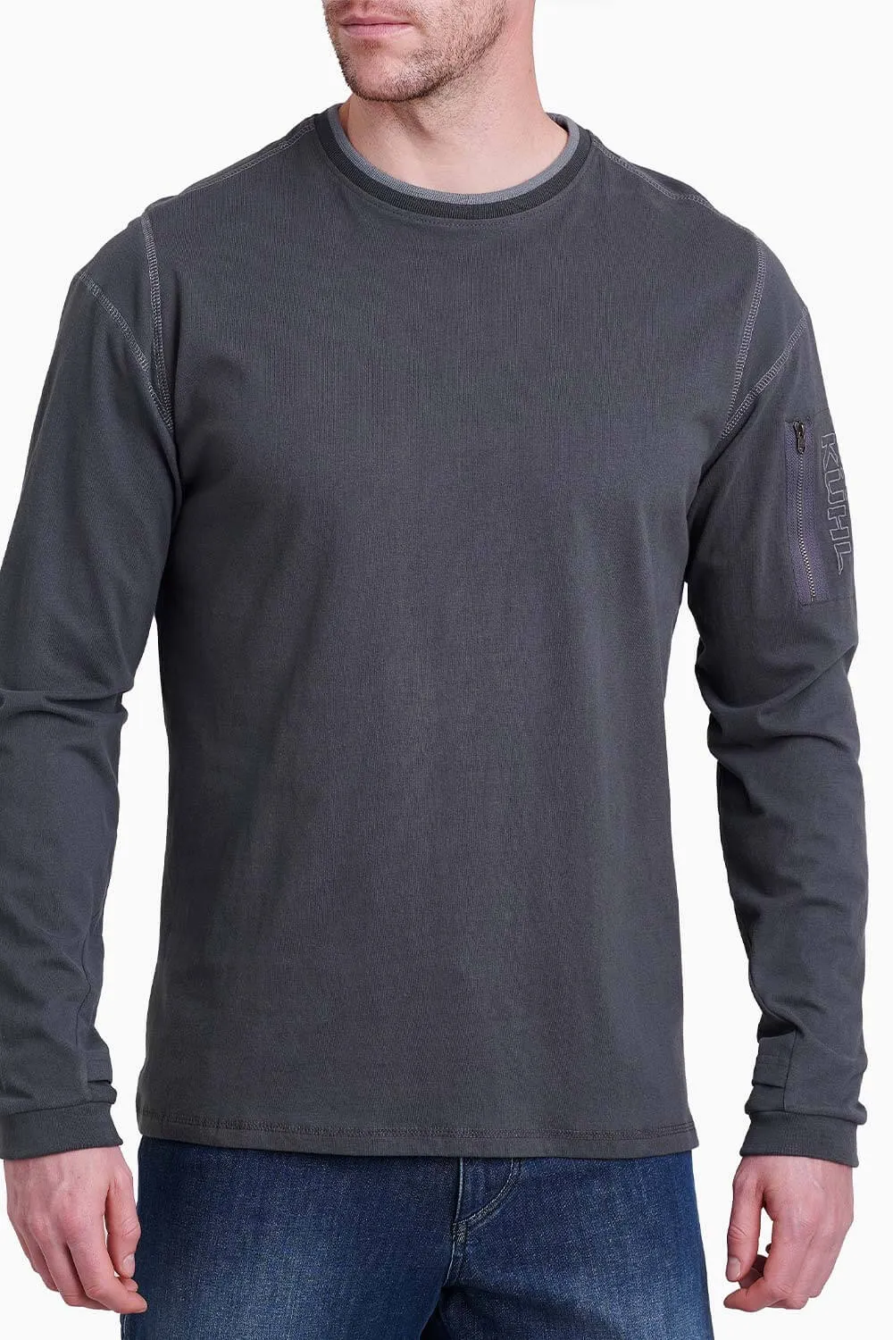 Kuhl Kommando Crew Shirt for Men in Carbon | 7499-CA sold by Glik’s