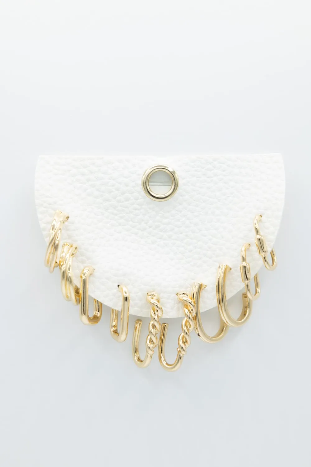 Hoop Earrings Set for Women in Gold | JED079-GD sold by Glik’s